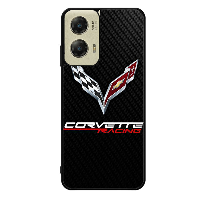 Corvette Logo Carbon 1st Motorola Moto G Stylus 5G 2024 Case