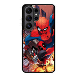 Spiderman and Deadpool funny Samsung Galaxy S26 Ultra Case OV1644