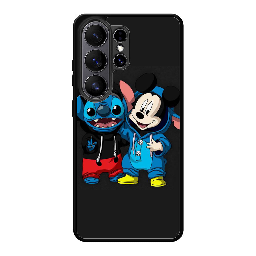 stitch and mickey mouse Samsung Galaxy S26 Ultra Case