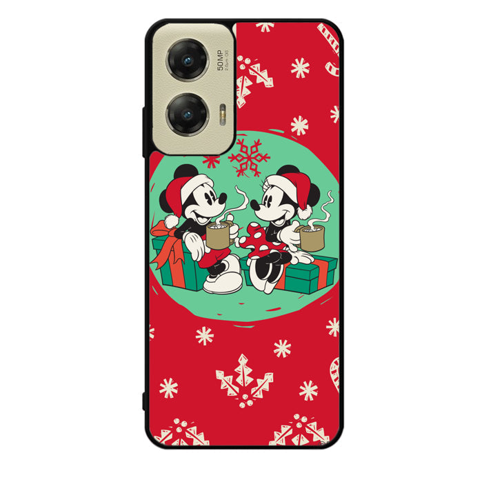 mickey and minnie christmas Motorola Moto G Stylus 5G 2024 Case
