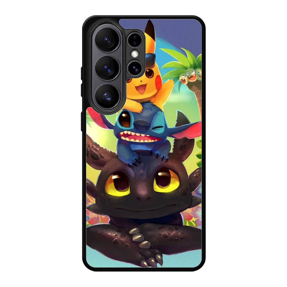 toothless and pikachu Samsung Galaxy S26 Ultra Case OV1723