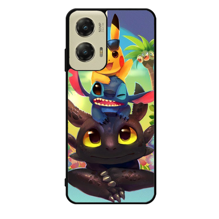 toothless and pikachu Motorola Moto G Stylus 5G 2024 Case OV1723