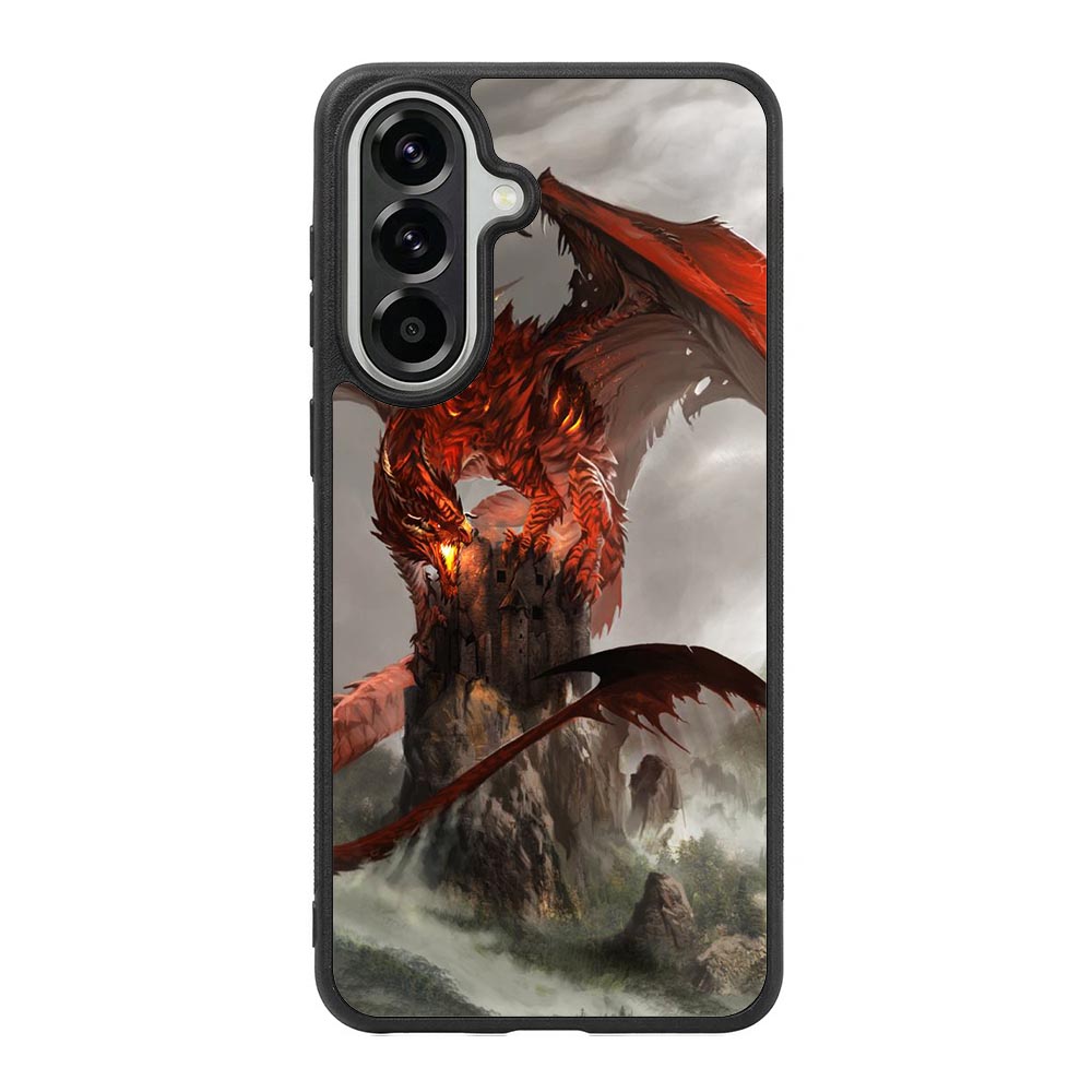 Red Dragon Wallpaper Samsung Galaxy A57 Case