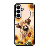 Highland Cow Sunflower FRL0335 Samsung Galaxy S26 Case