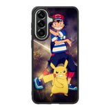 Pokemon Ash And Pikachu Samsung Galaxy A37 Case OV9391