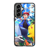 Pokemon Ash And Pikachu Samsung Galaxy A57 Case QC9392