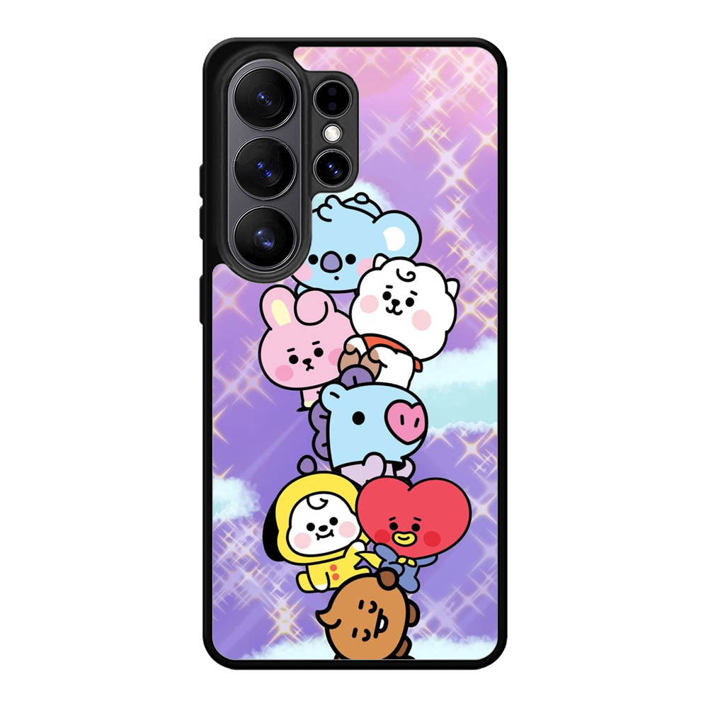 Happy BT21 Samsung Galaxy S26 Ultra Case QC9311