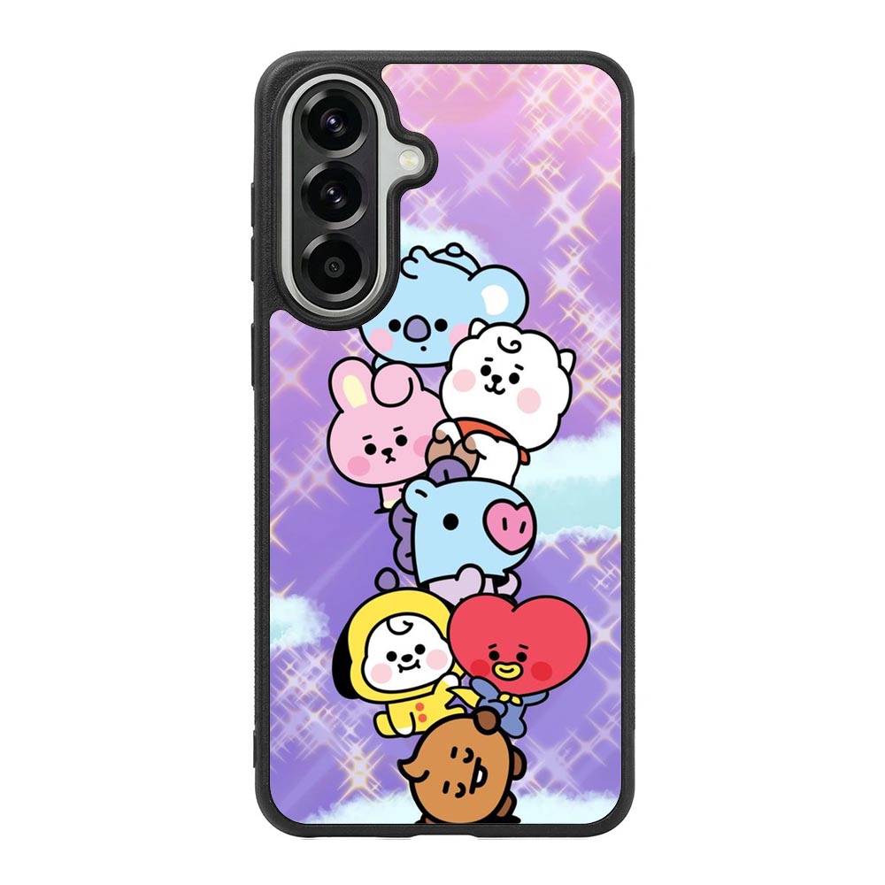Happy BT21 Samsung Galaxy A37 Case QC9311