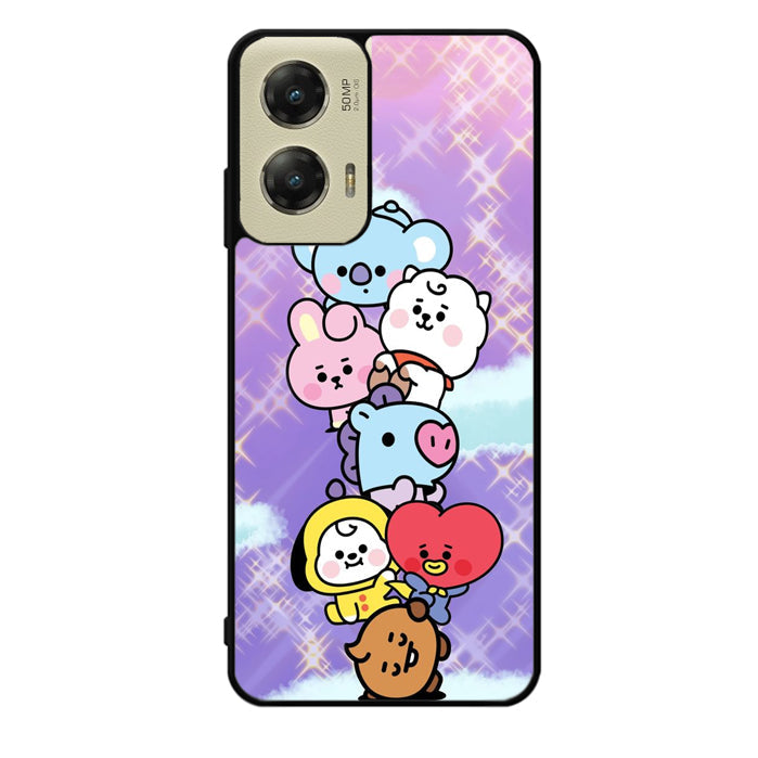 Happy BT21 Motorola Moto G Stylus 5G 2024 Case OV9311