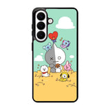 BT21 on the straw Samsung Galaxy S26 Case QC9307