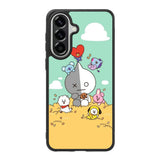 BT21 on the straw Samsung Galaxy A57 Case QC9307