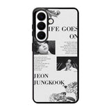 Life Goes On Jungkook Samsung Galaxy S26 Plus Case QC9291