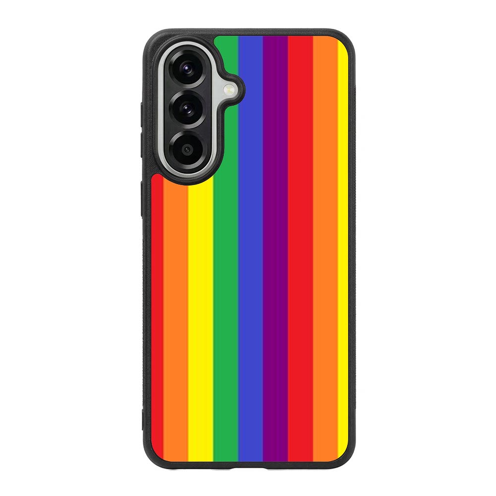 Rainbow Stripes Samsung Galaxy A37 Case OV8573