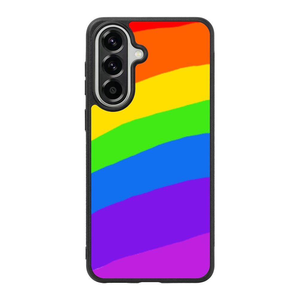 Rainbow Round Samsung Galaxy A37 Case OV8575