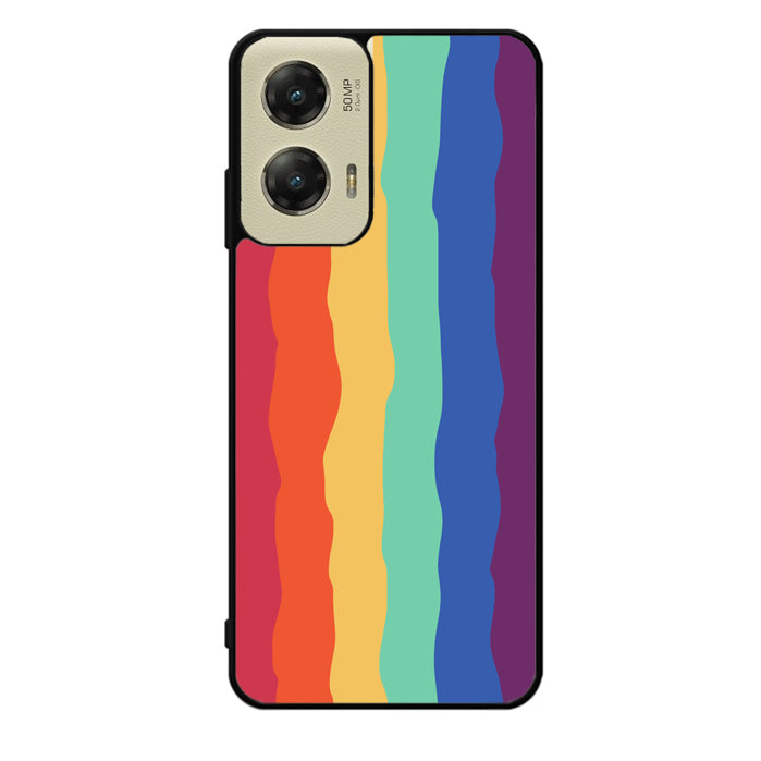 Pride Rainbow Stripes Motorola Moto G Stylus 5G 2024 Case