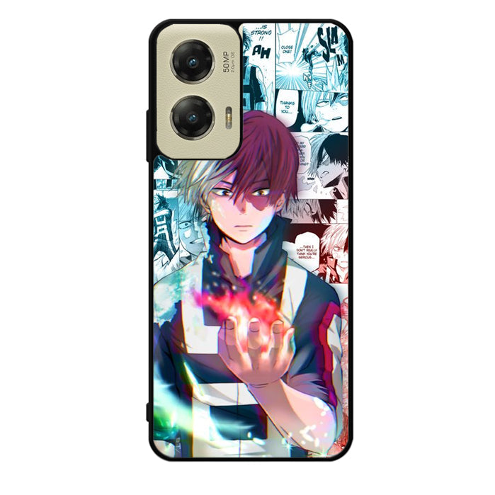 Burn Todoroki Shoto Motorola Moto G Stylus 5G 2024 Case OV9252