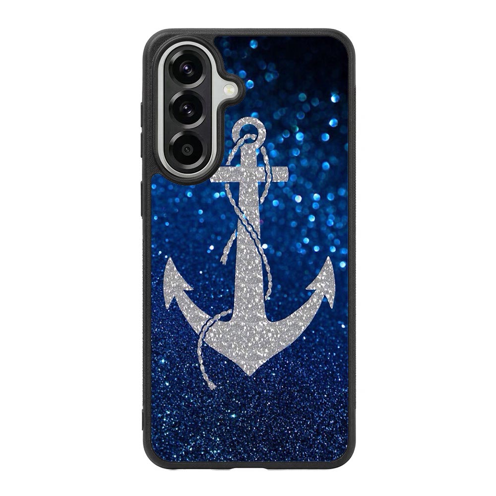 Blue Glitters Anchor Samsung Galaxy A57 Case OV4188