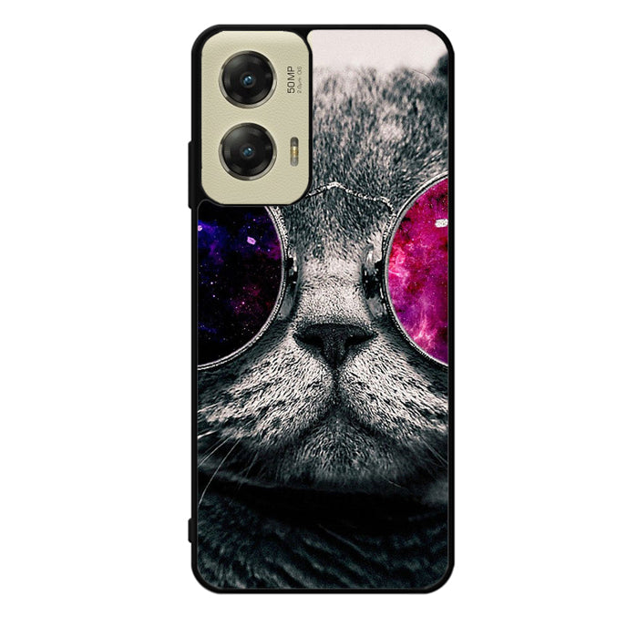 Cat Glasses Motorola Moto G Stylus 5G 2024 Case OV4396