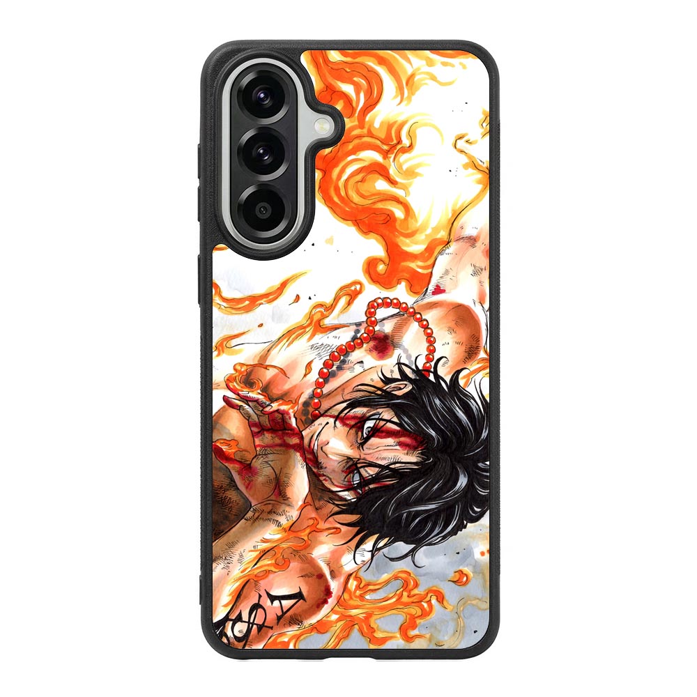 One Piece Fire Samsung Galaxy A57 Case OV2985