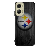 Pittsburgh Steelers Wood Motorola Moto G Stylus 5G 2024 Case OV2863