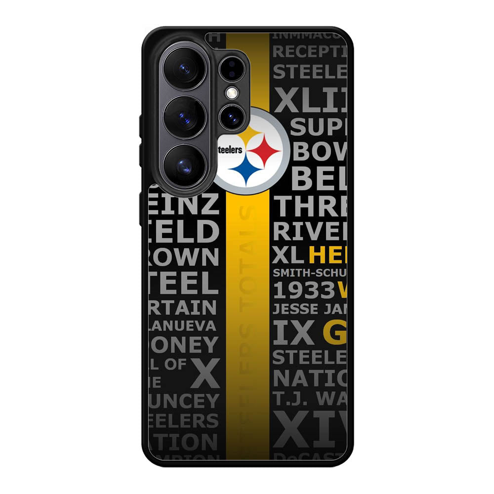 Pittsburgh Steelers Name Samsung Galaxy S26 Ultra Case OV2884