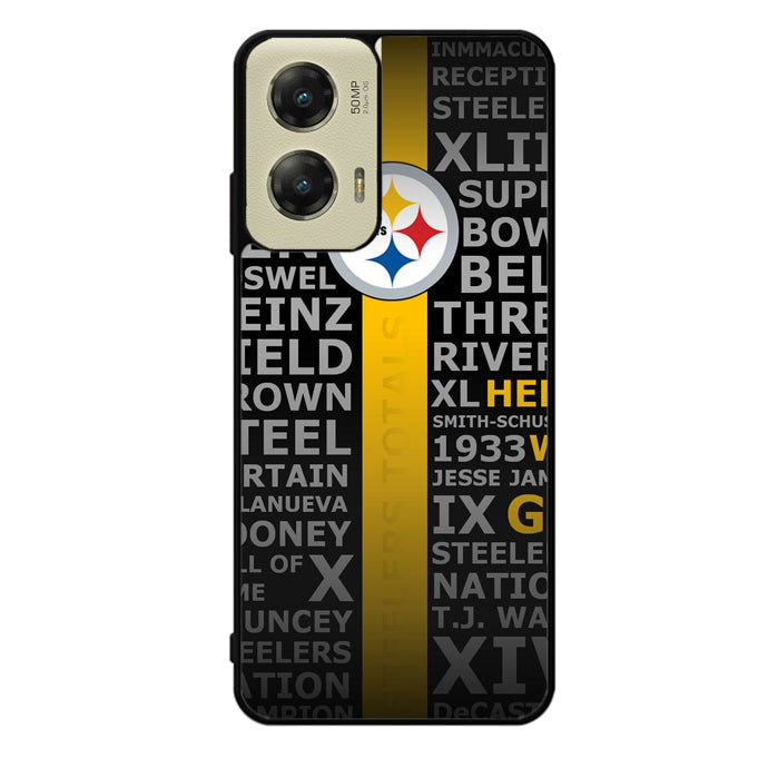 Pittsburgh Steelers Name Motorola Moto G Stylus 5G 2024 Case OV2884