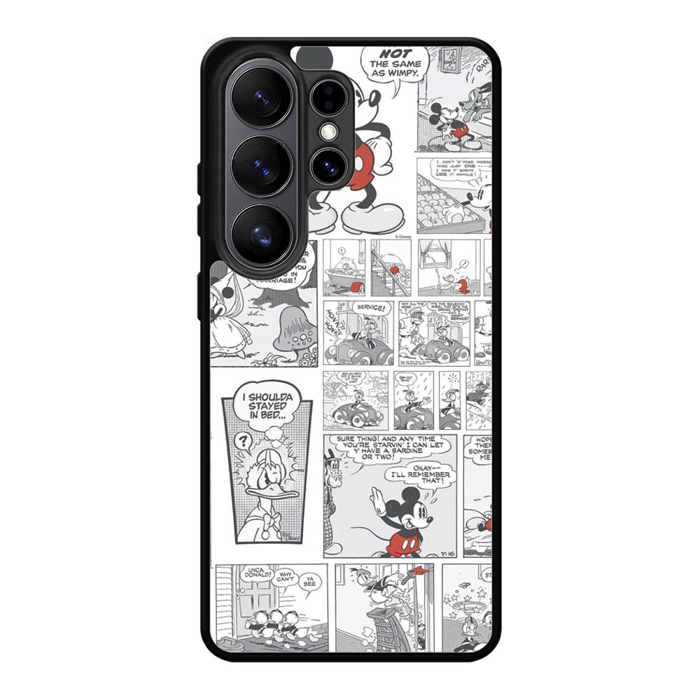 Disney Mickey Comic Cartoon Childrens Samsung Galaxy S26 Ultra Case OV4715