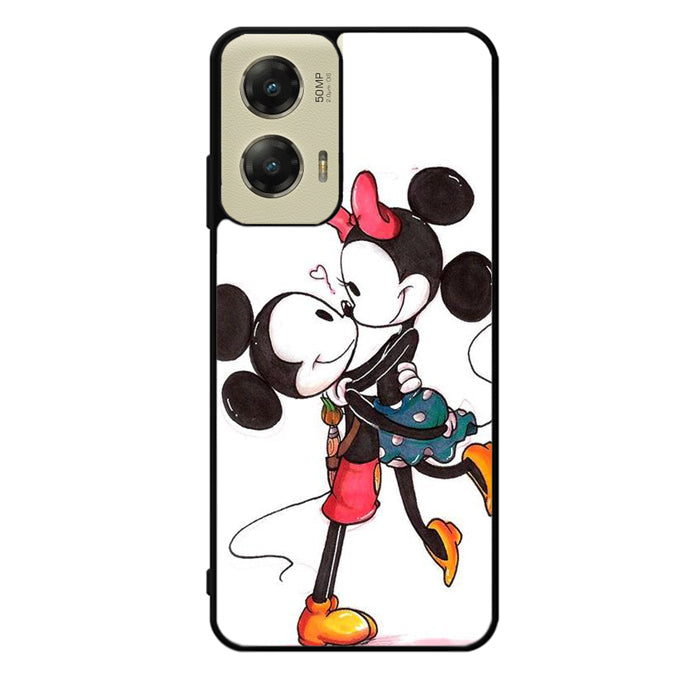 Romantic Couple Mickey Mouse Motorola Moto G Stylus 5G 2024 Case OV2666