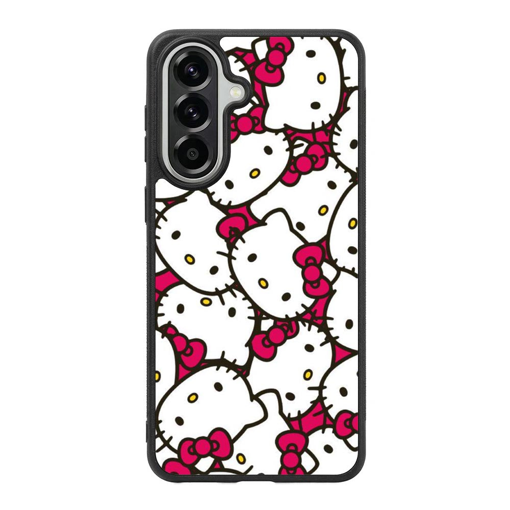 Hello Kitty Face Pattern Samsung Galaxy A57 Case