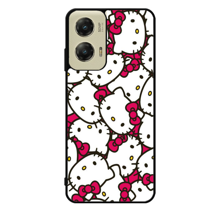 Hello Kitty Face Pattern Motorola Moto G Stylus 5G 2024 Case
