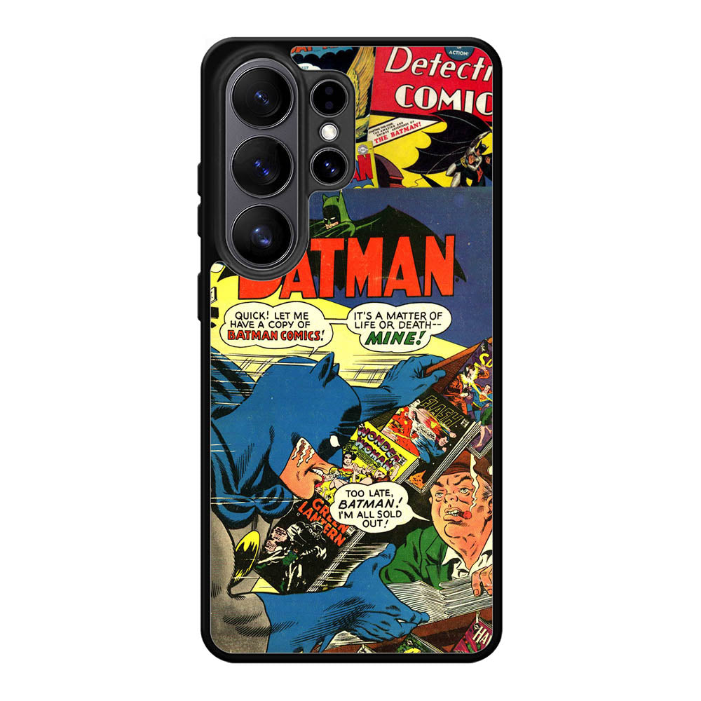 Batman Comic Art Samsung Galaxy S26 Ultra Case QC4062