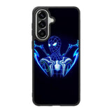 Spiderman Neon Blue Samsung Galaxy A57 Case OV2480