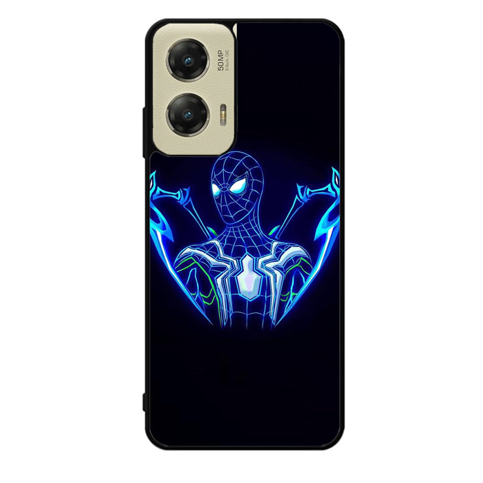 Spiderman Neon Blue Motorola Moto G Stylus 5G 2024 Case OV2480