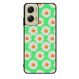 Flowers Pattern Green Motorola Moto G Stylus 5G 2024 Case OV4924