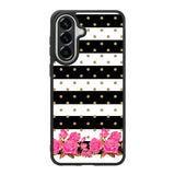 Flower Stripes Polka Samsung Galaxy A57 Case QC1790