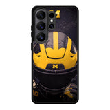 Michigan Wolverines Helmet Samsung Galaxy S26 Ultra Case QC10771