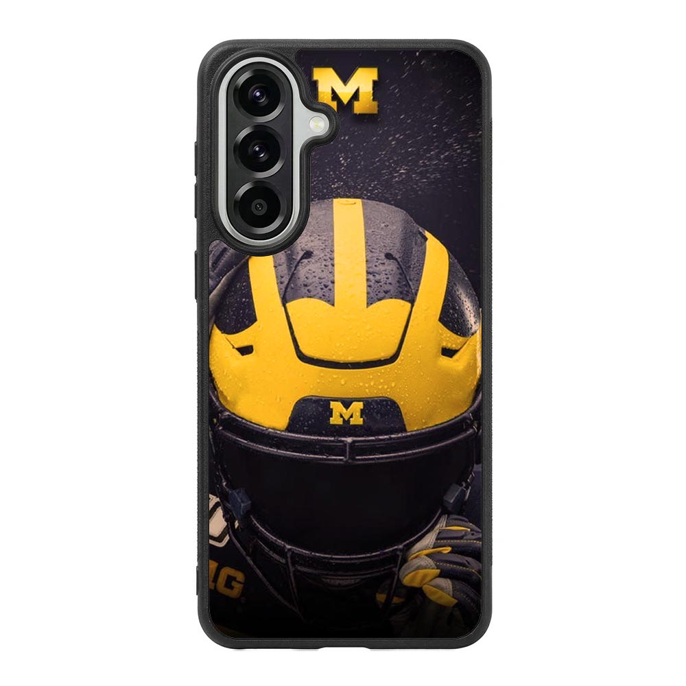 Michigan Wolverines Helmet Samsung Galaxy A57 Case QC10771
