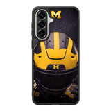 Michigan Wolverines Helmet Samsung Galaxy A37 Case QC10771