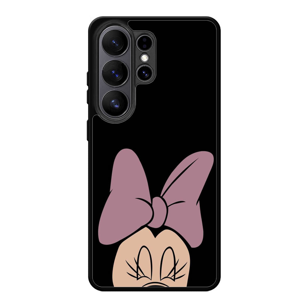 Minnie Mouse Pink Ribbon Samsung Galaxy S26 Ultra Case OV10500