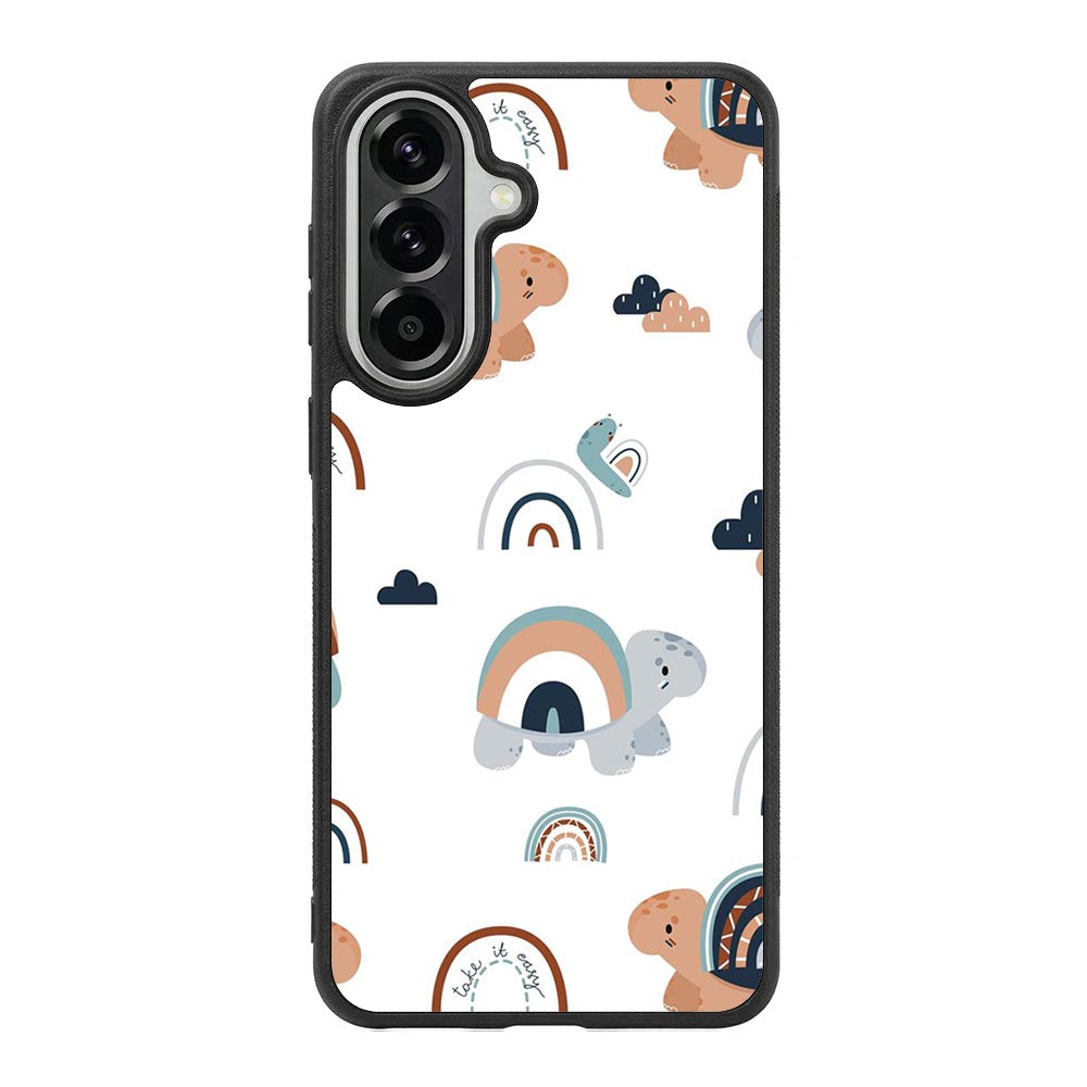 Turtle Rainbow Pattern Samsung Galaxy A57 Case OV10242
