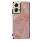 Butterfly Rose Gold Motorola Moto G Stylus 5G 2024 Case OV10341
