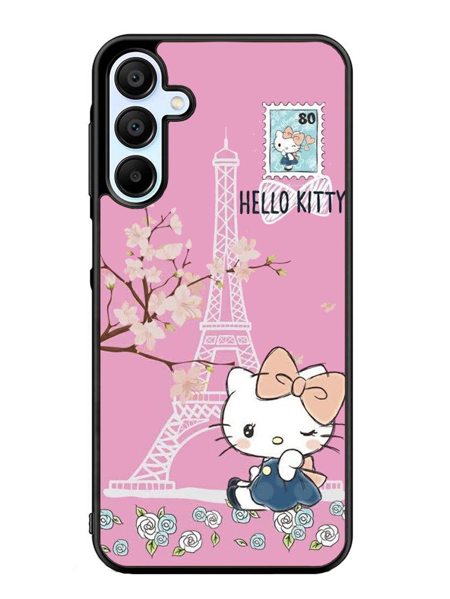 Hello Kitty Eiffel Samsung Galaxy A25 5G Case