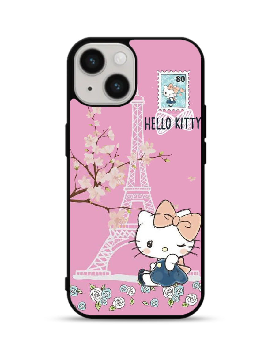 Hello Kitty Eiffel iPhone 15 Plus Case