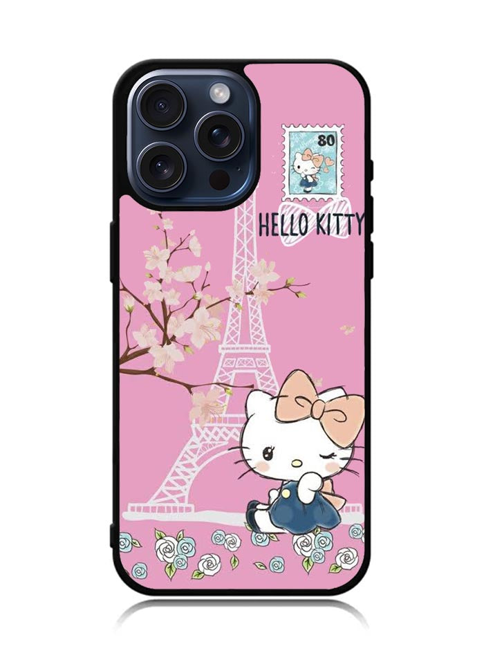 Hello Kitty Eiffel iPhone 15 Pro Case OV5207