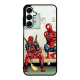 Funny Spiderman and Deadpool Samsung Galaxy A16 Case OV7025