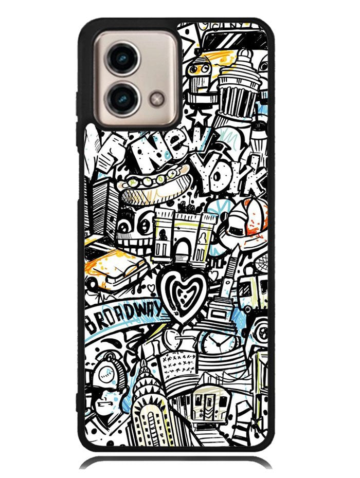 New York City Art Motorola Moto G Stylus 5G 2023 Case OV1875