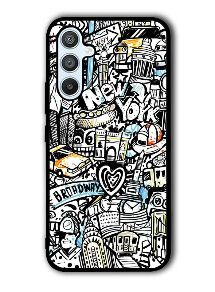 New York City Art Samsung Galaxy A14 5G Case QC1875