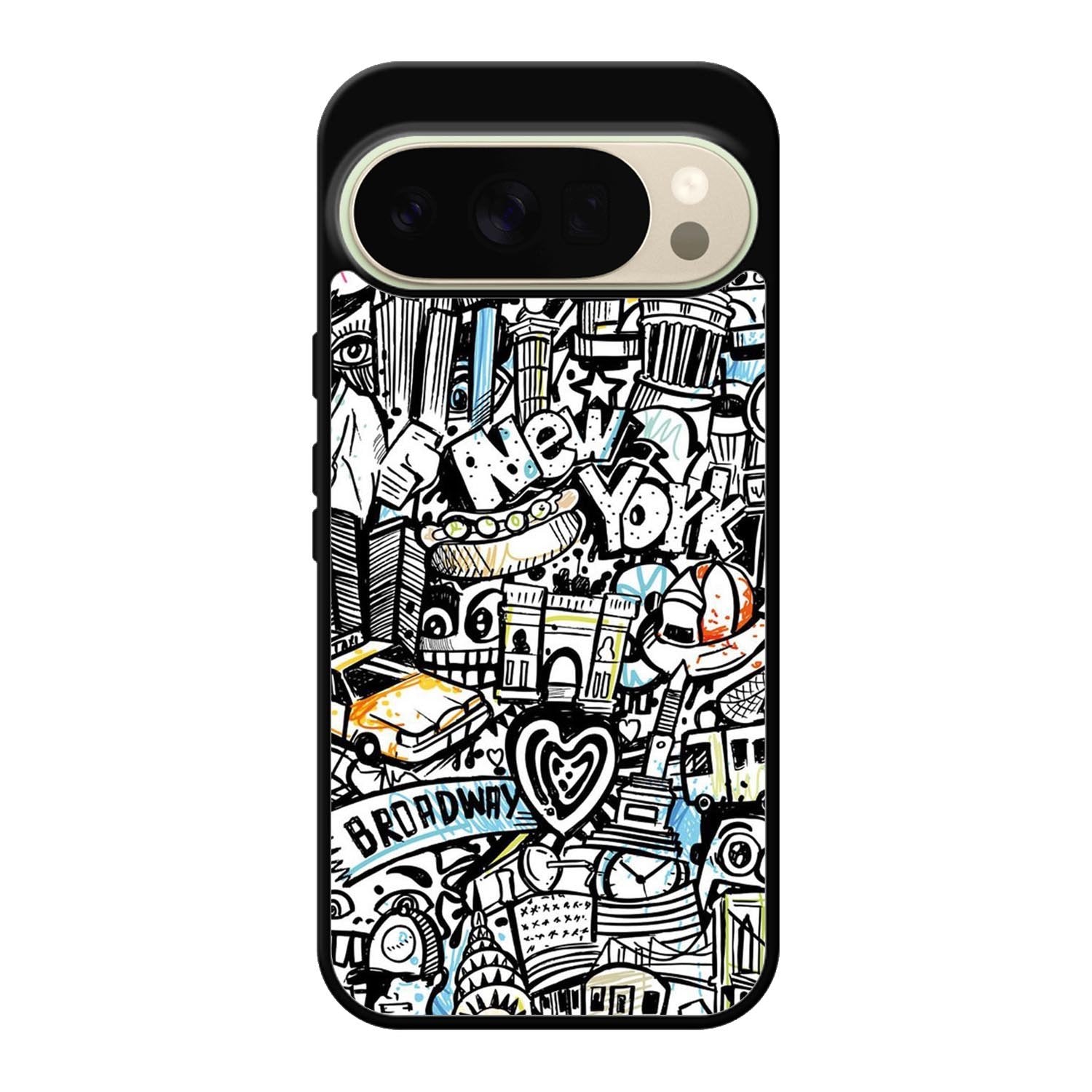 New York City Art Google Pixel 10 Pro Case QC1875