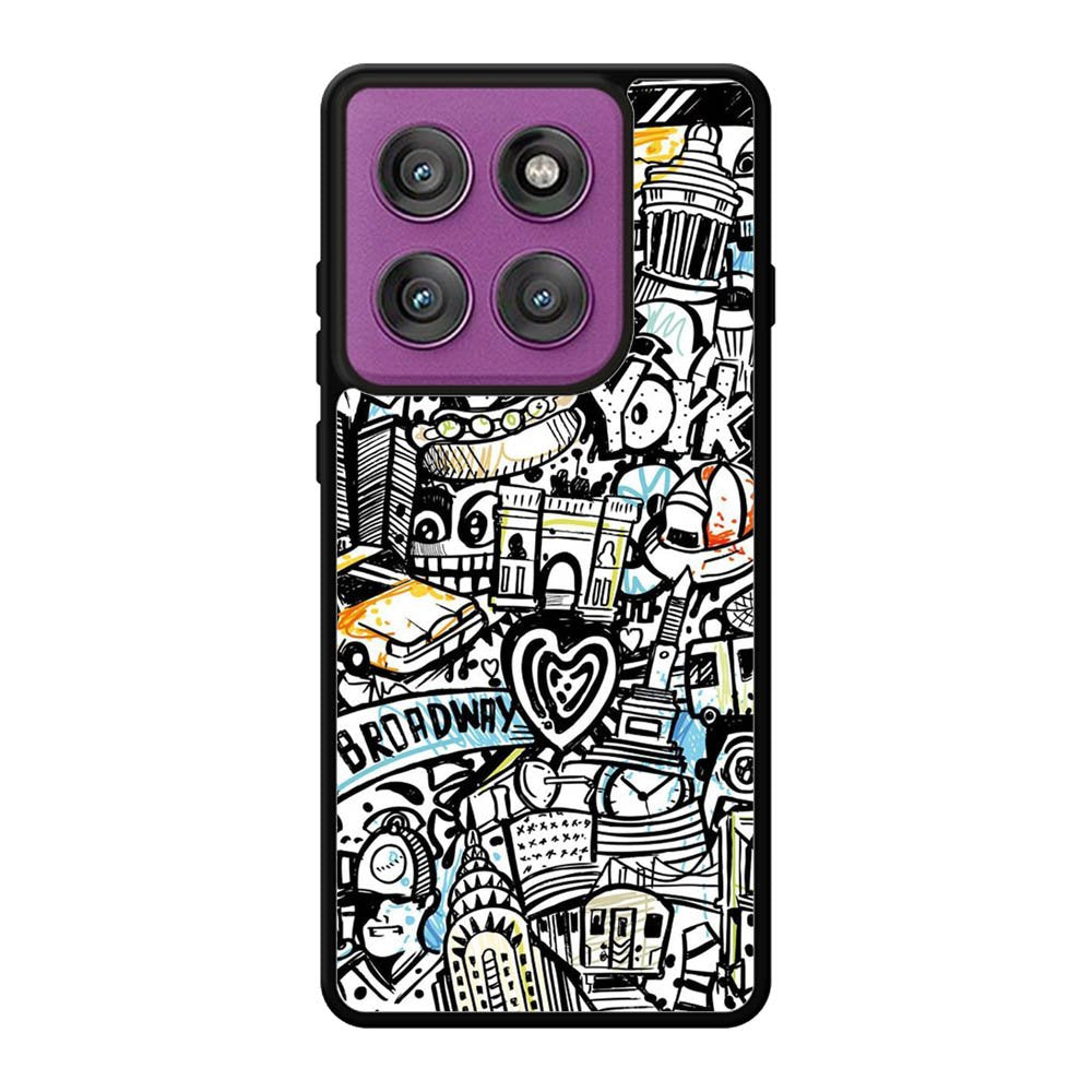 New York City Art Motorola Moto Edge 60 Pro Case QC1875