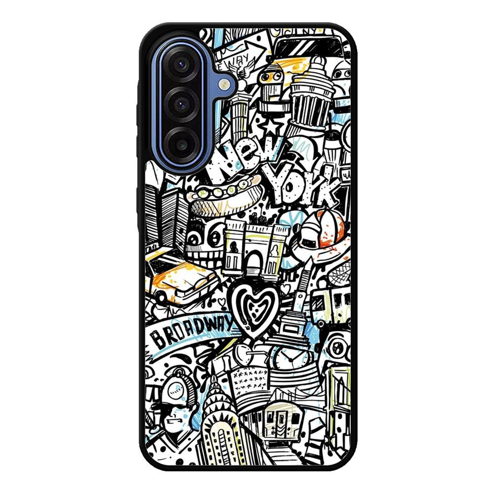 New York City Art Samsung Galaxy A17 Case QC1875